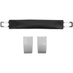 Poign�e de valise en plastique 24, 6 cm avec embout m�tallique, remplacement pour bagages et malle de ...