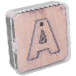 Poin�on � lettres capitales en cuir, outils de d�coupe diy, matrices et emporte - pi�ces