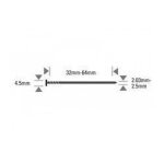 Pointes annel�es en inox bostitch 55 mm - pour n66c - 6600 pi�ces - n23r55ss316