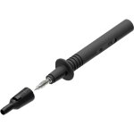 Pointe de touche electro pjp 404 - iec - cd1 - n femelle 4 mm cat iii 1000 v noir 1 pc(s) d357062