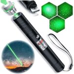 Pointeur laser vert haute puissance longue port�e [2000 m�tres], rechargeable par usb, id�al pour la ...