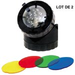 Le poisson qui jardine - lot de 2 spots led 1, 5w immergeables pour bassin de jardins et tangs extrieurs ...