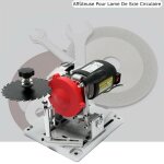 Affûteuse pour lame circulaire de scie, scie table, scie bûche, 110 w Affûteuse pour lame circulaire de scie, scie table, scie bûche, 110 w