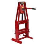 Le poisson qui jardine - presse forme a d'atelier hydraulique de 6 tonnes rouge - rouge