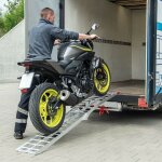 Le poisson qui jardine - rampe de chargement pliable moto, vhicule 2 roues. 226 cm 680 kg