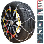 Chaîne à neige pneu 145 / 65r13, montage rapide acier 9mm polaire 0020 - pr9c - 8 Chaîne à neige pneu 145 / 65r13, montage rapide acier 9mm polaire 0020 - pr9c - 8
