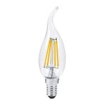 Poliplast - ampoule flamme coup de vent  filament led 5w 3000k douille e14 500725w