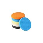 Polissage pad, 5 pi�ces 150mm / 6 pouces �ponge de polissage kit de polissage pour voiture polisseur ...