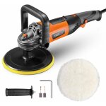 Polisseuse, 1200w machine � polir les voitures, 1500 - 3500rpm, 6 vitesse variable, plaque rempla�able ...