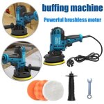 Polisseuse / polisseuse / ponceuse orbitale double action 600 w avec disques / embouts de polissage pour ...