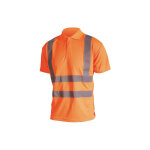 Polo haute visibilit� - manches courtes - orange fluo - 4xl
