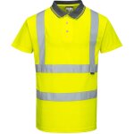 Polo hi - vis manches courtes jaune 7xl