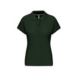 Polo de travail femme kariban 100% coton vert / fort m