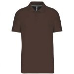 Polo de travail manches courtes kariban chocolat m Polo de travail manches courtes kariban chocolat m