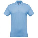 Polo de travail piqu manches courtes homme kariban bleu ciel s