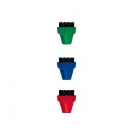 Lot de 3 petits brosses en nylon pour nettoyeur vapeur polti paeu0296 Lot de 3 petits brosses en nylon pour nettoyeur vapeur polti paeu0296