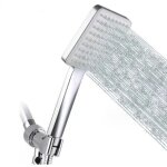 Pommeau de douche carr�, multifonctionnelle pommeau douche haute pression, pomme douche economie deau ...