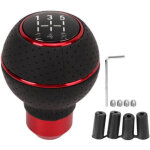 Pommeau de levier de vitesse 5 vitesses m8 m10 m11 m12 universel en aluminium voiture auto bo�te de vitesses ...