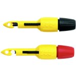 Pomona electronics - pointe de touche 6405 / pom rouge, noir 1 set