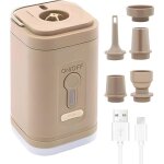 Pompe � air �lectrique pompe de gonflage et de d�gonflage rechargeable avec �clairage de camping pour ...