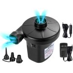 Pompe � air �lectrique gonfleur d�gonfleur, gonflable pompe, gonfleur avec 3 buses, pompe � pagaies, ...