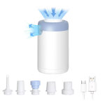 Pompe � air portable pour gonflables / d�gonflables, batterie 1500 mah avec chargement, pompe � matelas ...