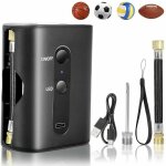 Pompe � ballon �lectrique, pompe � air rechargeable avec aiguilles pour ballons de sport basketball football ...