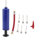 Pompe � ballon portable multifonction avec 6 aiguilles m�talliques pour football, basket, volley et ballon ...