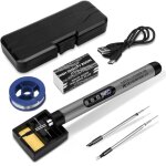 Pompe � dessouder automatique outil de ventouse � souder sous vide portable 220v 30w pistolet � dessouder ...
