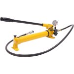 Pompe hydraulique manuelle 700 cc, pompe hydraulique manuelle avec manom�tre, poign�e pour maintenance, ...