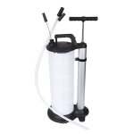 Wiltec - pompe manuelle d'extraction huile rservoir 9 litres pompe  vide aspiration liquides vidange ...