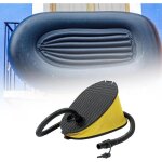 Pompe � pied l�g�re avec buse gonfleur de pompe � � haut volume pour piscine gonflable, ballon de plage, ...