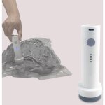 Pompe � vide �lectrique sans fil, pompe � air usb portable pour sacs de rangement sous vide, pompe de ...
