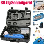 Ponceuse dremel ponceuse multifonctions 80pcs 135w ensemble d'outils rotatifs