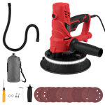 Ponceuse � main pour plaques de pl�tre 180 mm, 850 w, ensemble comprenant 12 disques abrasifs, vitesse ...