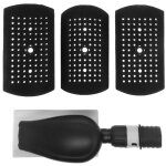 Ponceuse manuelle 70 � 150 mm avec aspiration & pon�age sans poussi�re - 3 cale � poncer incluses pour ...