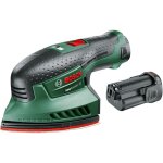 Bosch - ponceuse multi sans - fil easysander 12 coffret 2 batteries 2, 5ah