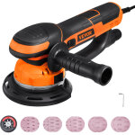 Ponceuse orbitale aleatoire, 152 mm, ponceuse excentrique electrique a double action da et ga, 850 w, ...
