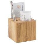 Porte - addition en bois modle cube (stylo inclus)