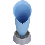 Porte - baguettes et support de s�chage pour couverts, plateau � fruits l�ger, rangement de cuisine bleu ...