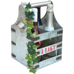 Porte - bouteilles en m�tal avec ouvre - bouteille porte - bouteilles 4 temps 96405 ouvre - bouteilles ...