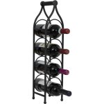 Porte - bouteille de vin en fer porte - bouteilles de table 58x13 cm casier � vin de comptoir porte - ...