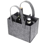 Porte - bouteilles de vin panier en feutre sacs pour bouteille de vin porte - bi�re 6 bouteilles r�utilisable ...