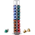 Porte capsules compatible avec nespressooriginal rotatif distributeur pr�sentoir - pour 40 pi�ces - support ...