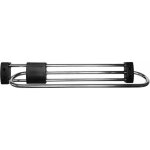 Cyclingcolors - porte - cintres v�tements coulissant extractible noir chrome 300mm � visser support armoire ...