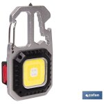 Porte - cl�s lampe torche multifonction cob 400 lm avec 7 fonctions
