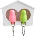 Porte - cl�s - porte - cl�s maison d'oiseaux avec sifflet int�gr�, d�coration d'int�rieur romantique ...
