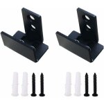 Porte coulissante interieur 2 pi�ces guide porte coulissante quincaillerie fix�e au mur bas guide de ...