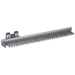 Porte - cravates coulissant - dcor : gris aluminium - hauteur : 80 mm - profondeur : 447 mm - largeur ...
