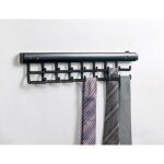 Porte - cravates en plastique avec 16 crochets mm. 375x3, 5x80h - salone